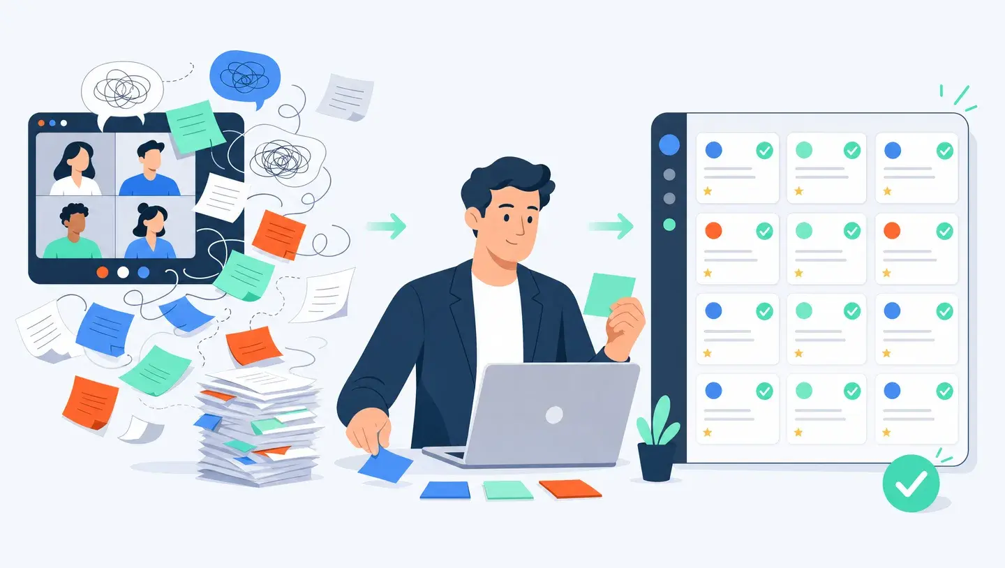 How to Turn Meeting Notes into CRM Updates and Actions with AI